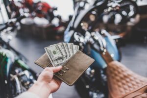 Motorcycle trade in or get cash