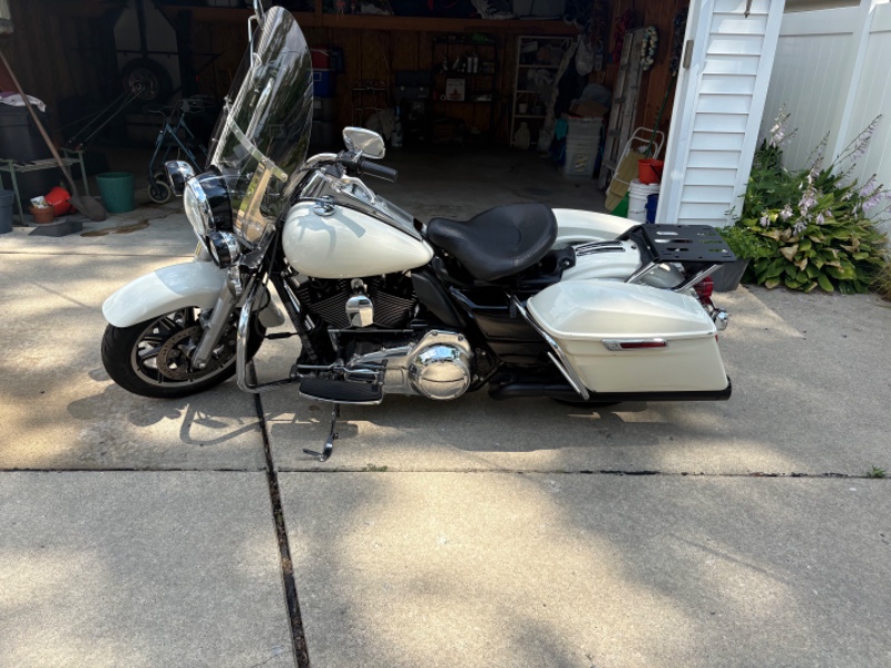Harley Road King is a populare motorcycle to sell in Michigan