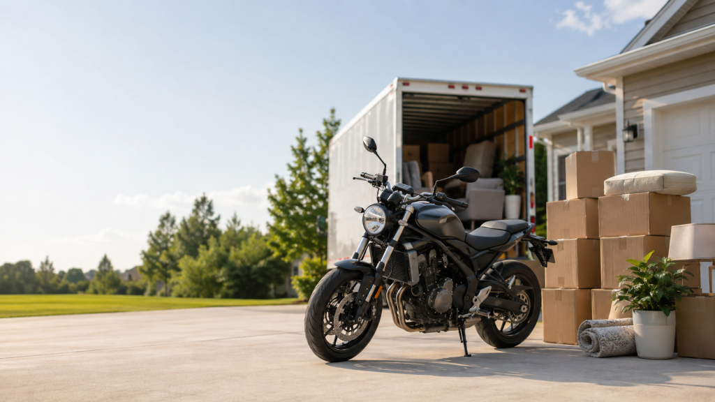 Selling motorcycle before moving